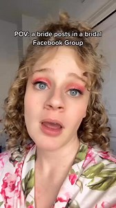 My bridesmaid doesn’t care about my wedding 🥺 #parody #satire #character #comedian #bride #bridetobe #bridesmaids #bridezilla #weddings #futurewifey #actor #writer #skit #sketchcomedy #reels #funnyreels | Caroline