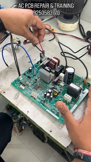 10K views · 2K reactions | AC PCB Repairing Tricks | Ac pcb Repair tips | ac Technician | ac pcb repairing course| ac service centre #Multitechinstitute #acpcbrepair #acpcb #acrepairingcourse #rajkumarkushwaha | Rajkumar Kushwaha | Facebook