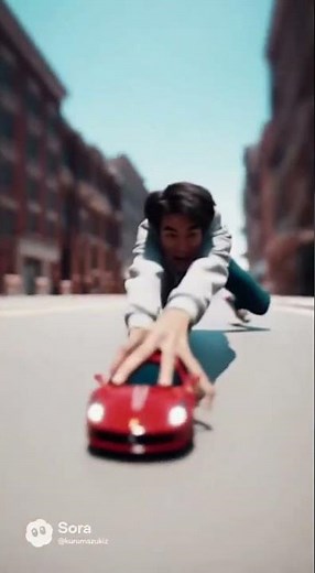This Ferrari mouse is OUT OF CONTROL! (It broke my house...) #sora2 #AI