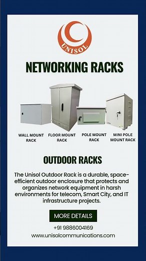 Unisol Outdoor Rack Review | Durable Solution for Smart City & Telecom Networks #unisol #fiberoptics