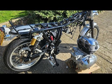 Interceptor 3rd gear explosion and rectifier regulator re-location by Kevin P in the UK