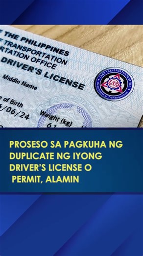 Proseso sa Pagkuha ng Duplicate ng Driver's License sa Pilipinas