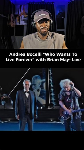 Andrea Bocolli and Brian May sing "Who wants to live forever"❤️🌟 | Chyke The Guitarist