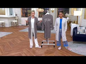 Barefoot Dreams CozyChic Ultra Lite Dream Robe on QVC