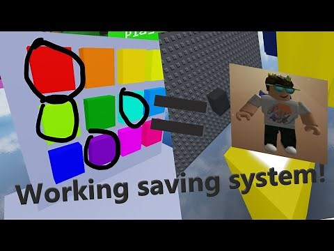 How To Make A SAVING System In Obby Creator!