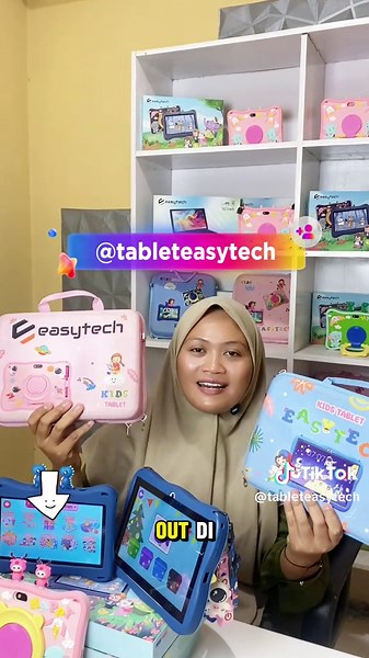 Solusi cerdas untuk mengalihkan perhatian anak dari gadget orang tua! Dengan tablet edukasi Easytech E18, anak dapat belajar sambil bermain dengan aplikasi yang mendidik dan menyenangkan. Kini, Ayah dan Bunda tak perlu khawatir lagi, tablet ini hadir sebagai alat belajar yang aman dan bermanfaat untuk si kecil! 📱✨ #tablet #tabletmurah #tabletedukasi #tabletkids #tabletanak #easytech #wibgajian #promoguncang33 #Ramadanekstraseru