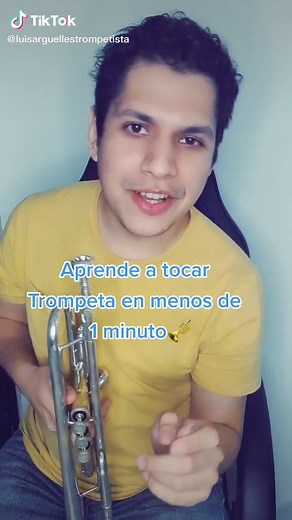 Aprende trompeta en menos de un minuto🎺 #Trompeta #Música #México #Arte #Maestro #Tutorial #fyp #fy #ParaTi