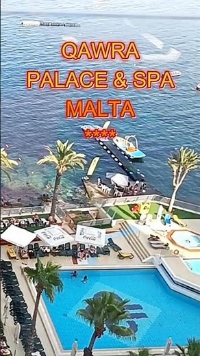 Malta Qawra Palace & SPA St Paul Bay #shorts #malta #travel #adults #europetravel