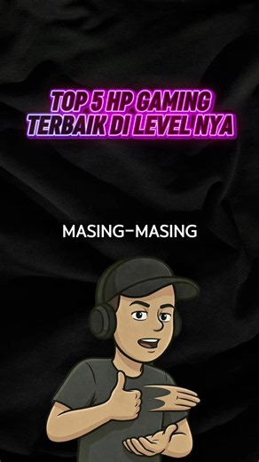 TOP 5 HP Gaming Terbaik untuk Para Gamer