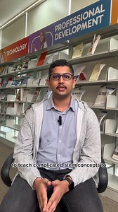 "Having extensive knowledge of programming or STEM concepts is important, but not as important as having the ability to break down these extremely complicated and complex concepts to students in a fashion that they can understand better." Hear from Mihir, our STEM training department intern, on his motivations and inspirations at MCE. Stay tuned for next month's employee spotlight! #MCEducation #TheJoyofLearning | Marshall Cavendish Education | Facebook
