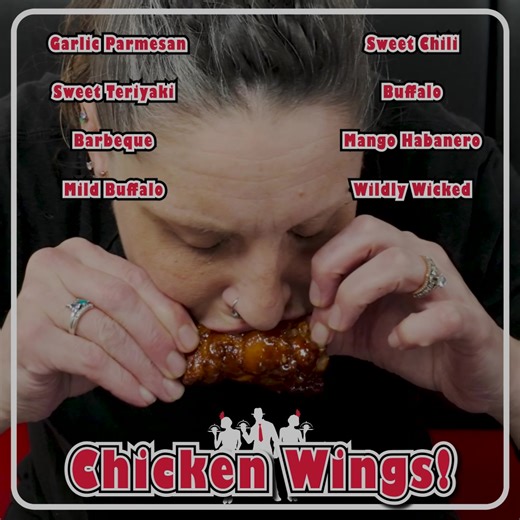 🍗 LISTEN UP, YOUSE MUGS! BIG NEWS FROM THE FAMILY! 🍗 We’re about to make you an offer you can’t refuse. OTHER GUYS BURGERS has brought in a new heavy hitter to the menu - CHICKEN WINGS, see? And not just any wings - we’re talkin’ 8 flavors so good, you’ll wanna slap your momma! 👊 THE FAMILY’S FLAVOR LINEUP 👊 • Garlic Parmesan - straight from Nonna’s kitchen • Sweet Teriyaki - imported from our associates overseas • Barbeque - a classic family recipe • Mild Buffalo - for the wise guys with se