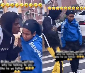Just Saved His Life… This What A Lot Of Kids Need: NY Teen Confronts Another Kid For Jacking A Rival Gang Set… Stops Him From Crashing Out!