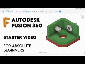 Fusion 360 Year 2025 | Beginners Guide | 30 minute Guide to 3D Design | Step-by-Step
