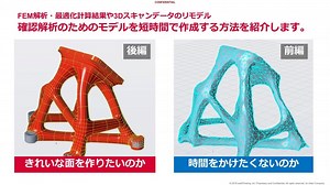 3Dデザインあれこれ【第7回：STLや3DスキャンデータのCAD化 - STLを直接編集する方法】 - Altair Japan公式ブログ