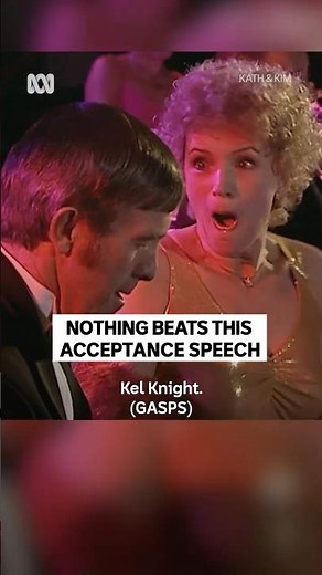 Kel Knight delivers an iconic speech after his big win