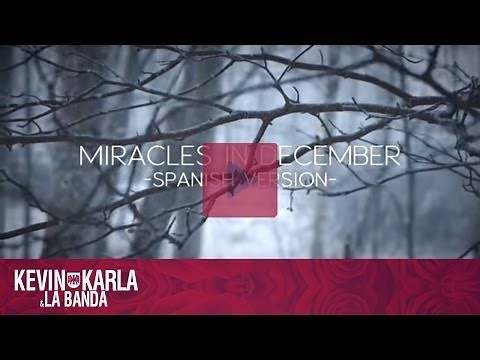 Miracles in December 12월의 기적 (spanish version) - Kevin Karla & La Banda (Lyric Video)
