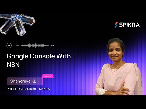 Google console with n8n