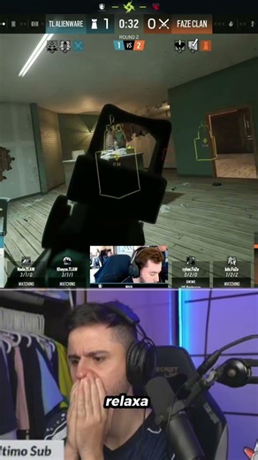 O MAIA CHOCOU O RAZAH NESSA PLAY 😳 #rainbowsix #rainbowsixsiege #r6