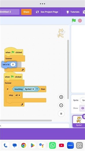 How to detect collisions in #scratch scratch