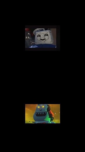 Stay Puft Marshmallow Man VS Rowan The Destroyer #ghostbusters 1984 vs 2016 #staypuft #rowan