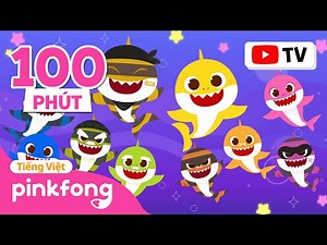 Tuyển tập Chơi trốn tìm cùng Gia đình Cá mập 🦈 | Cá Mập Con Baby Shark Pinkfong - Nhạc thiếu nhi