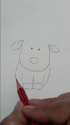 how to draw a cute baby lamb#easy drawing