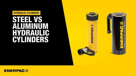 Steel vs Aluminum Hydraulic Cylinders | Enerpac
