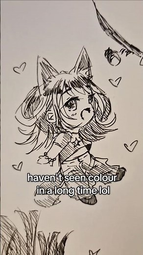 Your daily Fox Girl🦊 #pur3art #fox #chibi #animegirl