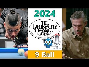 Jesus Atencio vs David Matlock - 9 Ball - 2024 Derby City Classic rd 1