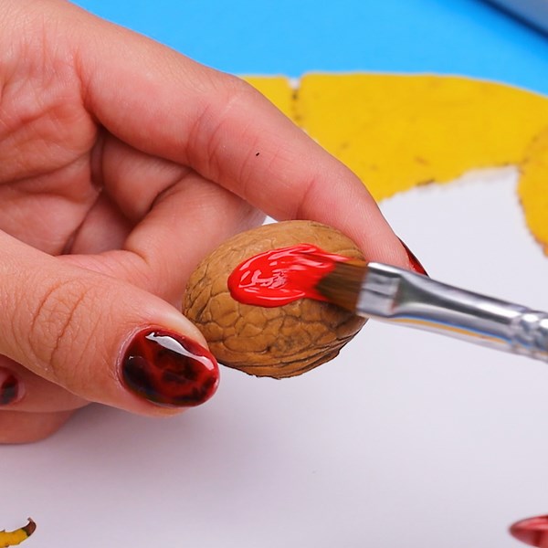 Dive into DIY with leaf and ladybug crafts 🍂