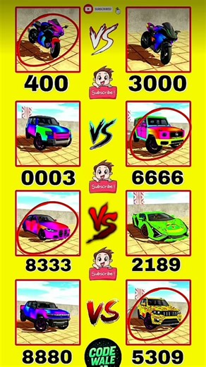 engine 3D bike game cheat code