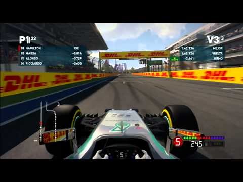 F1 2014 PS3 | Mercedes Hamilton | Sochi