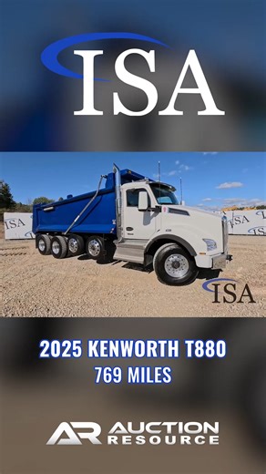 Auction Resource on Instagram: "Bidding is open now for the Annual Fall Auction with Integrity Sales & Auction! 👉 Live and Online Auctions • October 8–10 • Daily at 9AM CT 👉 Online-Only Auctions • October 8, 9, & 13 • Daily at 5PM CT Featured items include: ✅ 2025 Kubota SVL 97-3 ✅ 2025 Kenworth T880 - 769 Miles ✅ 2014 Deere 380G LC - 11,313 Hours ✅ CAT 988K - 18,500 Hours #farmauction #heavyequipment #equipmentauction #johndeere #tractor #trucking #equipment #auction"