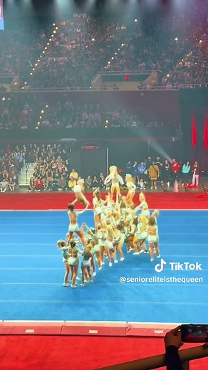I told you I wouldn’t let you down!🩵 #cheertok #cheerextreme #trend #cheercompetition #NCA #explore #seniorelite #cheerleading #viralvid 🎥: @the_jillhorde