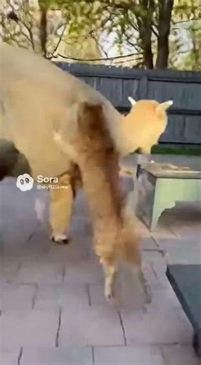 The brave cat vs beast. A battle nobody expected — but everyone remembers.