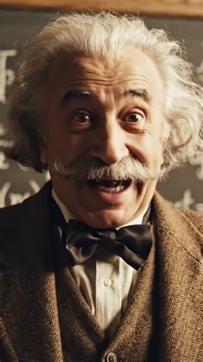 EINSTEIN JOKE ON SUPERPOSITION WHERE TWO REALITY EXISTS SIMULTANEOUSLY