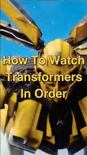 Transformers Watch Order