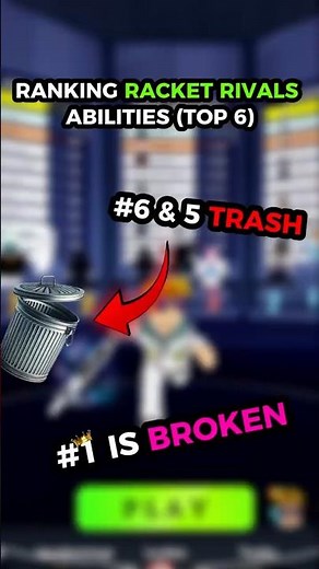 The BEST spirit in RACKET RIVALS! #roblox #racketrivals