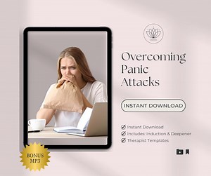 Overcoming Panic Attacks Hypnosis Script – Printable PDF for Calm, Anxiety Relief & Emotional Regulation | Self-hypnosis Tool for Therapists - Etsy Canada