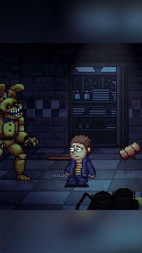 Springtrap and Bonnie Both Jumpscare Me | FNAF Into The Pit