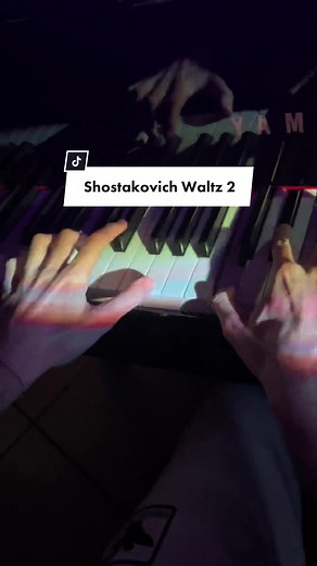 Captivating Shostakovich Waltz Piano Performance with New Light Setup