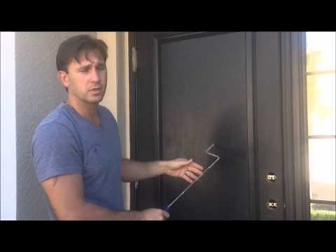 How to Paint an Exterior Front Door by Painter Steve Enguita