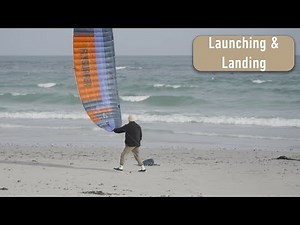 How to launch & land a foil kite | The Foil Kite Academy