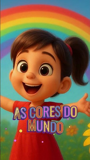 As cores do mundo. #infantil #youtubekids ##musicainfantil
