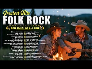 Iconic Folk Rock Anthems of All Time | Bob Dylan, Neil Young, The Byrds Folk Songs Playlist