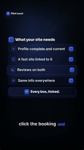 Profile or site? — free local business website | Pilot Local