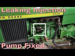 Roosa Master / Stanadyne Injection Pump Leaking - FIXED - John Deere 2020