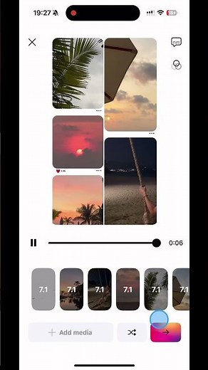 Easy way to create Pinterest video collage #pinterest #reeltutorial