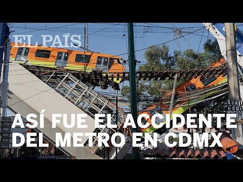 MÉXICO| Así fue el accidente de la #LÍNEA12 del metro en CIUDAD de MÉXICO