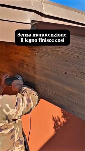 Errore è lasciare il legno senza manutenzione #falegnameria #restauro #manutenzione